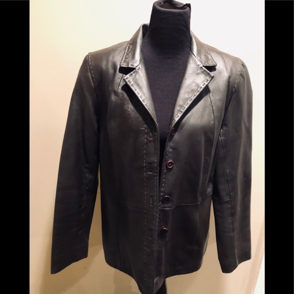 Leather Jacket by style & co - Picture 1 of 4